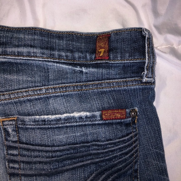 7 For All Mankind Jean Shorts! - Picture 2 of 4